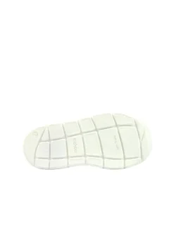 Leder-Sneakers in Dunkelblau