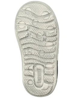 Leder-Sneakers in Dunkelblau