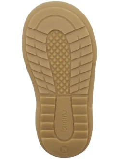 Leder-Sneakers in Grau