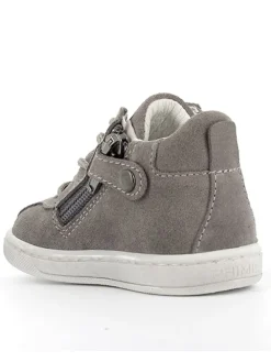 Leder-Sneakers in Hellbraun