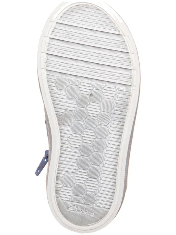 Leder-Sneakers in Lila