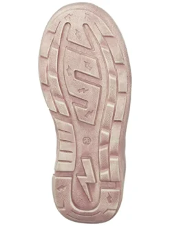 Leder-Sneakers in Rosa