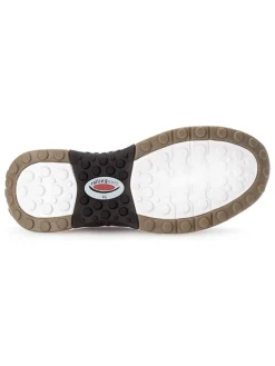 Leder-Sneakers in Rot