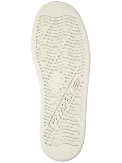 Leder-Sneakers in Schwarz