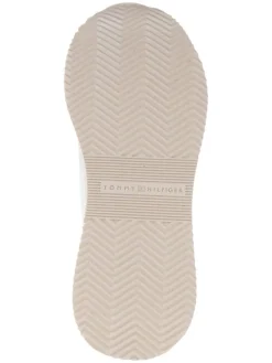 Leder-Sneakers in Weiß