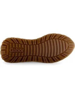 Leder-Sneakers in Weiß/ Rot