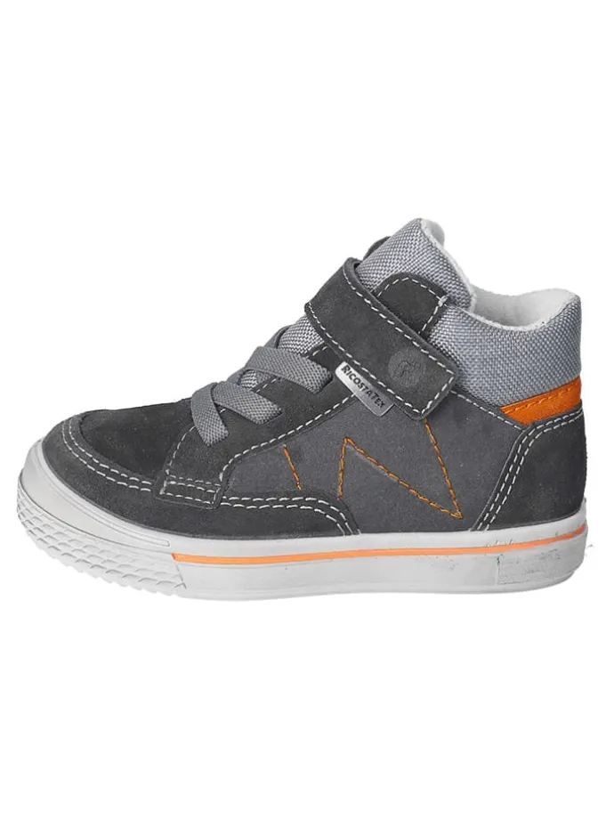 Leder-Sneakers "Jakub-S" in Anthrazit