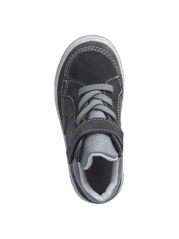 Leder-Sneakers "Jakub-S" in Anthrazit