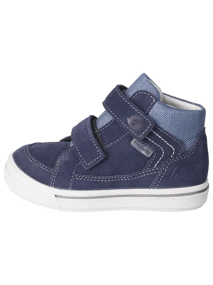 Leder-Sneakers "Jasper S" in Dunkelblau