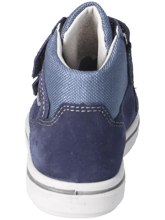 Leder-Sneakers "Jasper S" in Dunkelblau