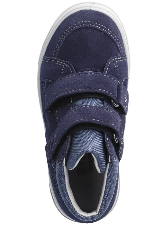 Leder-Sneakers "Jasper S" in Dunkelblau