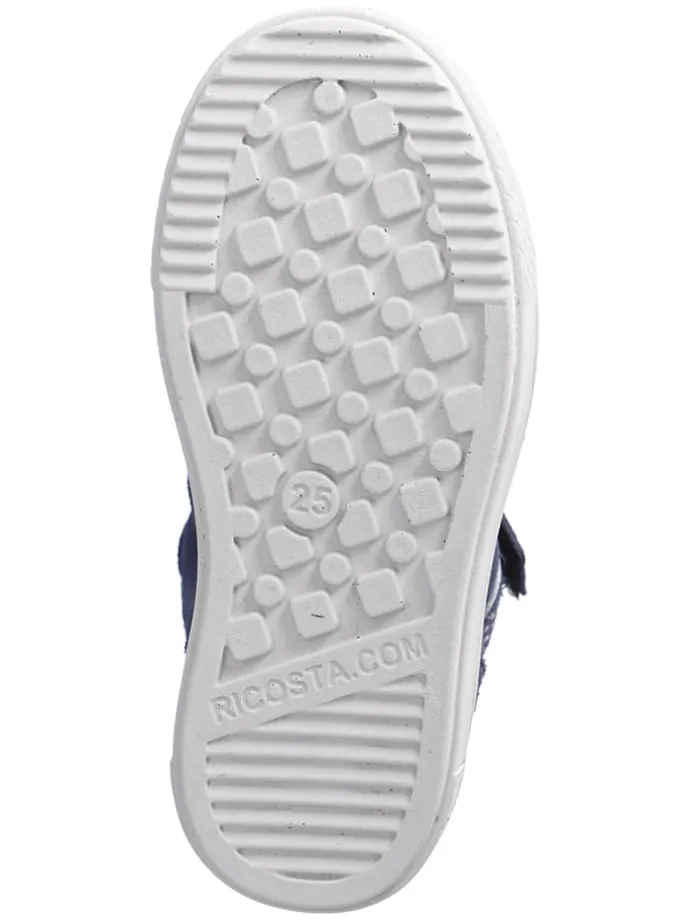 Leder-Sneakers "Jasper S" in Dunkelblau