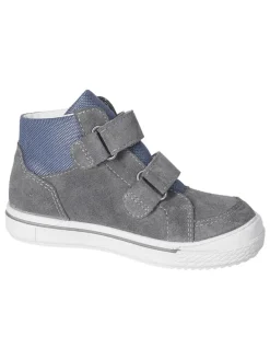 Leder-Sneakers "Jasper S" in Grau