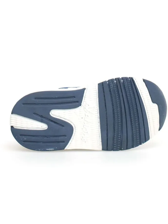 Leder-Sneakers "Jesko 2" in Gelb/ Blau