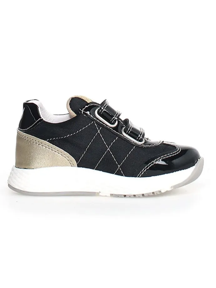 Leder-Sneakers "Jesko 2" in Gold/ Schwarz