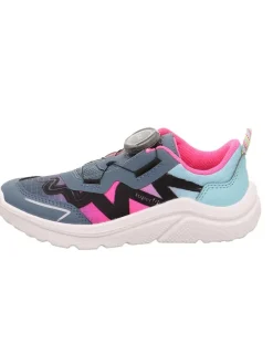 Leder-Sneakers "Kicks" in Bunt