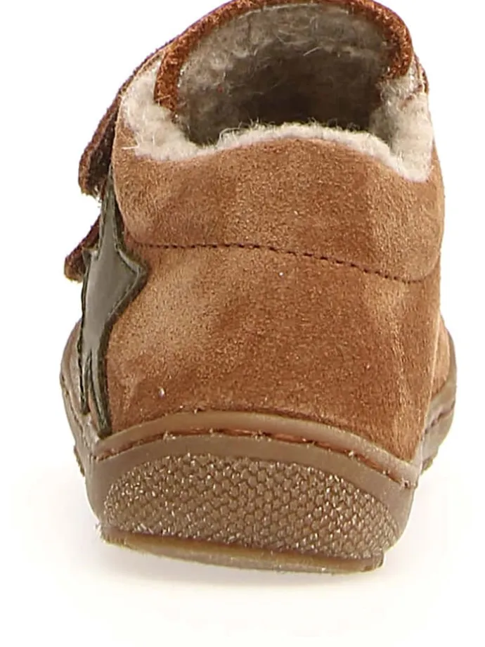 Leder-Sneakers "Kolde 2" in Hellbraun