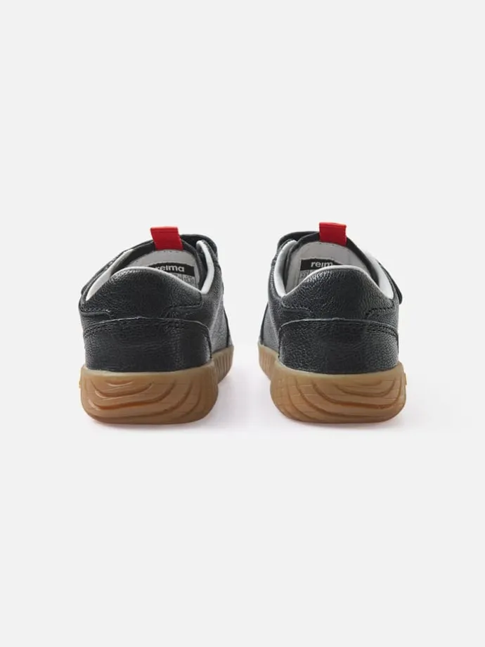 Leder-Sneakers "Kummi" in Schwarz