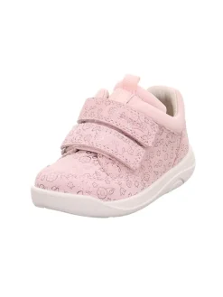 Leder-Sneakers "Lillo" in Rosa/ Silber