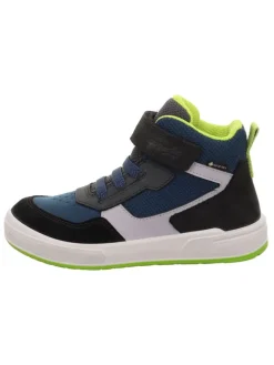 Leder-Sneakers "Maverick" in Dunkelblau