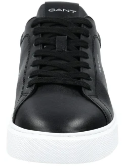 Leder-Sneakers "McJulien" in Schwarz