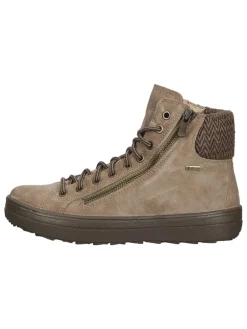 Leder-Sneakers "Mira" in Beige
