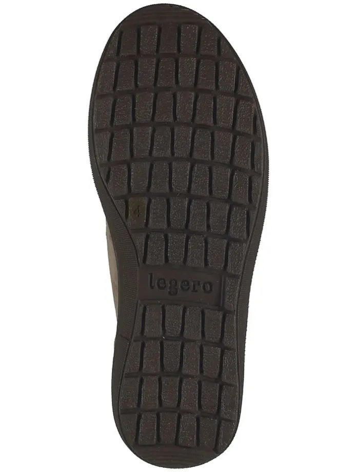 Leder-Sneakers "Mira" in Beige