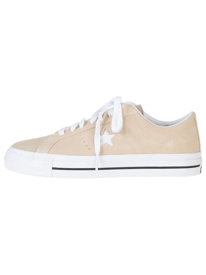 Leder-Sneakers "One Star Pro" in Beige