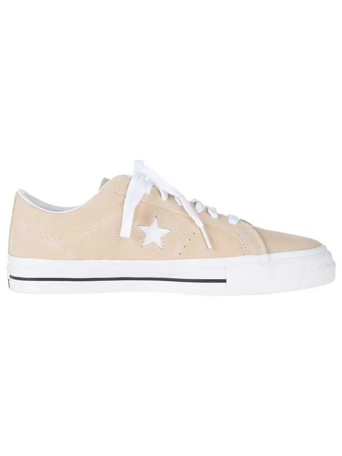 Leder-Sneakers "One Star Pro" in Beige