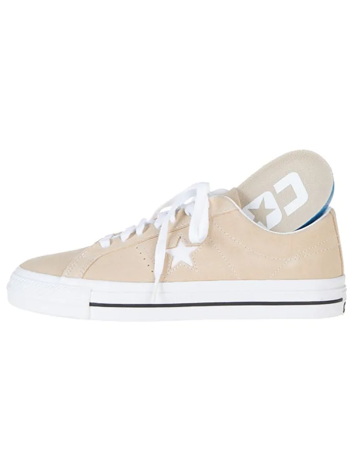 Leder-Sneakers "One Star Pro" in Beige