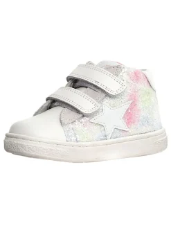 Leder-Sneakers "Pinn" in Weiß