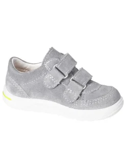 Leder-Sneakers "Pius" in Grau