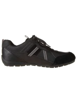 Leder-Sneakers "Ravex" in Schwarz