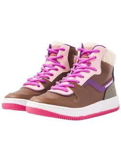 Leder-Sneakers "Senne" in Braun/ Bunt