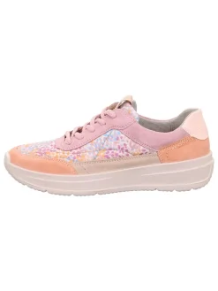 Leder-Sneakers "Sprinter" in Bunt/ Rosa