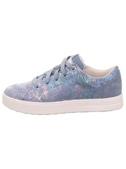 Leder-Sneakers "Stella" in Blau