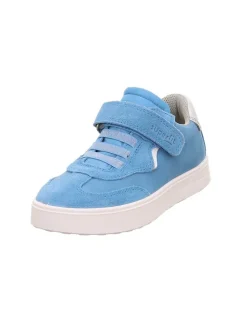 Leder-Sneakers "Stella" in Hellblau