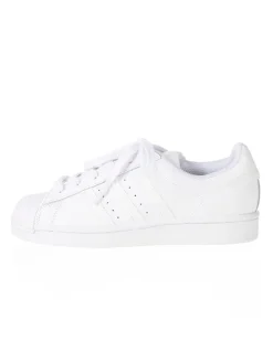 Leder-Sneakers "Superstar" in Weiß