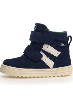 Leder-Sneakers "Tabby" in Dunkelblau