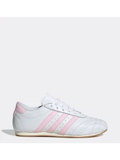 Leder-Sneakers "Taekwondo" in Weiß/ Rosa