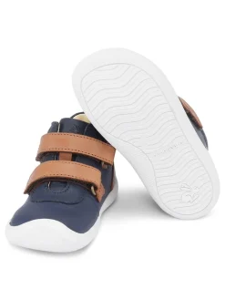 Leder-Sneakers "The Walk Strap Sporty" in Dunkelblau