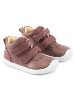 Leder-Sneakers "The Walk Strap Sporty" in Dunkelrosa