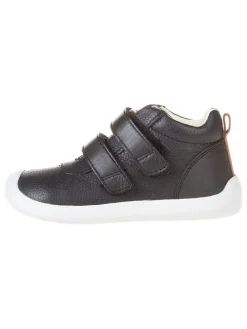 Leder-Sneakers "The Walk Strap Sporty" in Schwarz