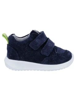 Leder-Sneakers "Timmy" in Dunkelblau