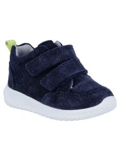 Leder-Sneakers "Timmy" in Dunkelblau
