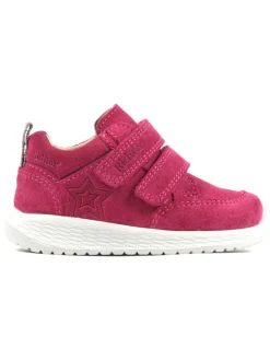 Leder-Sneakers "Tommy" in Pink