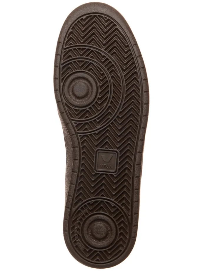 Leder-Sneakers "V 90" in Braun/ Schwarz