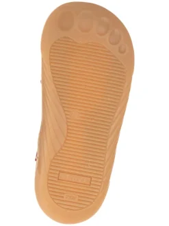 Leder-Spangenballerinas in Pink