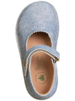 Leder-Spangenballerinas 