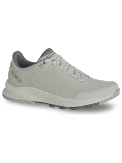 Leder-Sportschuhe "Carezza" in Grau